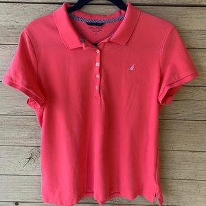 Hot Pink Nautica Polo SzXL